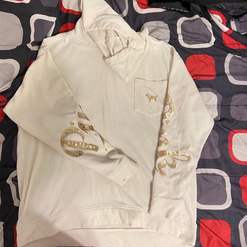 Pink Victoria Secret Sweatshirt Hoodie